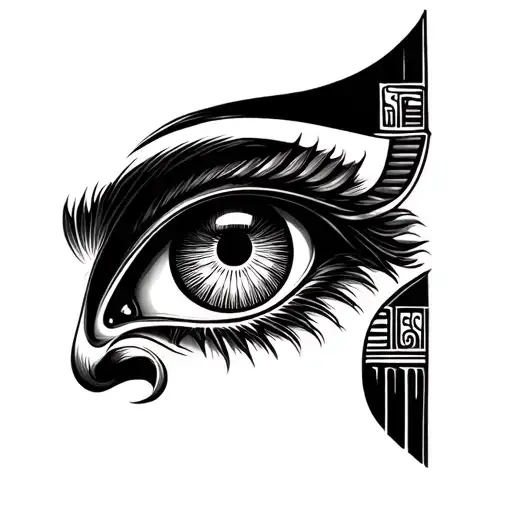 Egyptian Eye Of Horus Eye