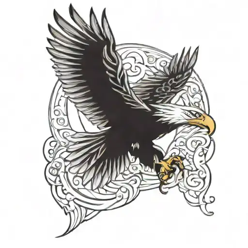 Eagle With Energy