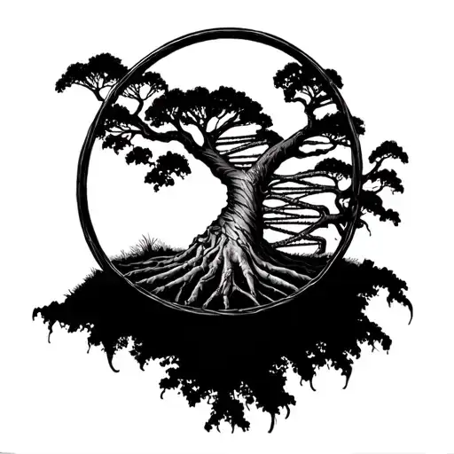Dna Tree Of Life And Death