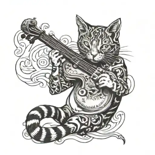 Cat And A Fiddle