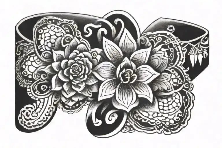 Bracelet Tattoo Featuring 11514