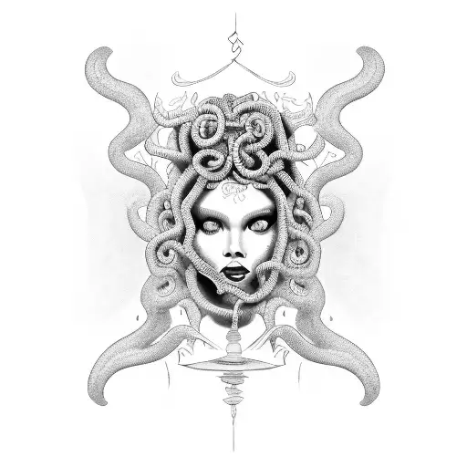 Medusa With A Chicana Twist