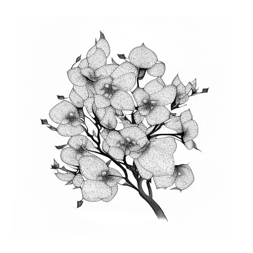 Dogwood Tree With Flowers