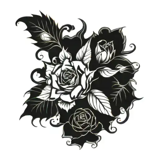 Shabby Word Design Inspired