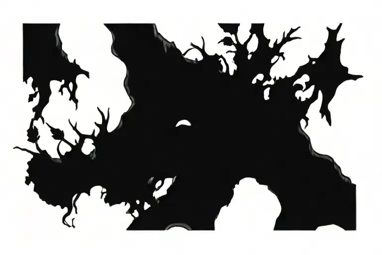 Fallen Old Tree Branch