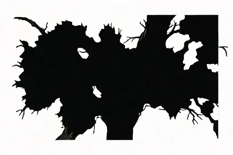 Fallen Old Tree Branches