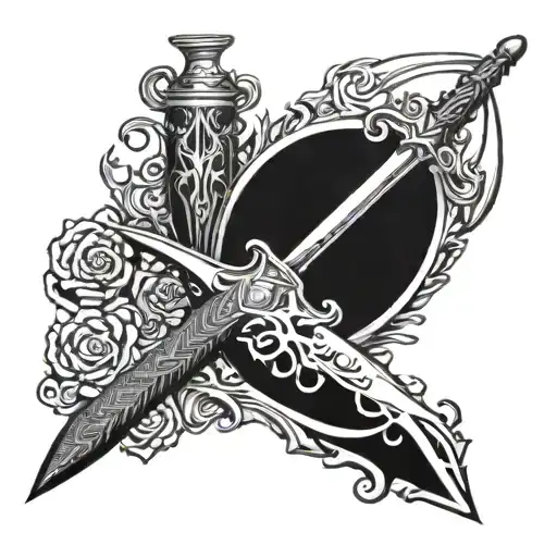 A Sword With Blade Made Of Water