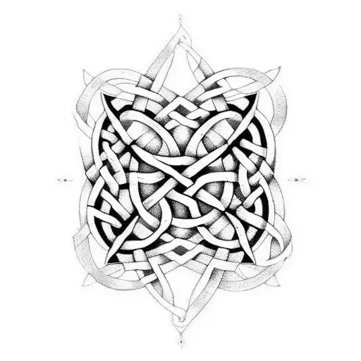 Celtic Knot Endurance And Strength
