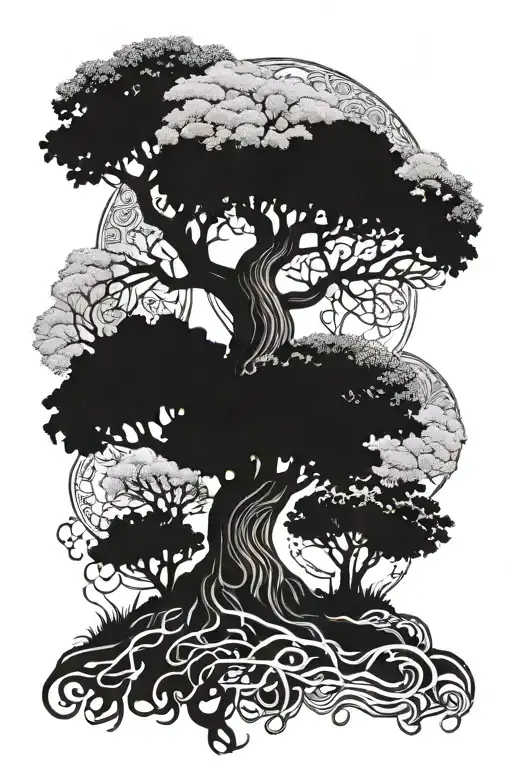 4 Seasons In A Tree Intertwined