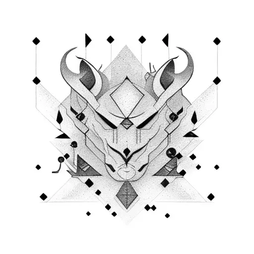 A Minimalist Design Featuring A Single Laser Beam Cutting Through Darkness