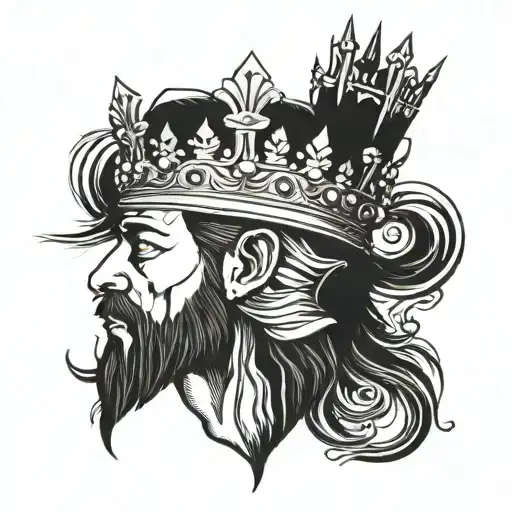 Behind The Ear Kings Crown