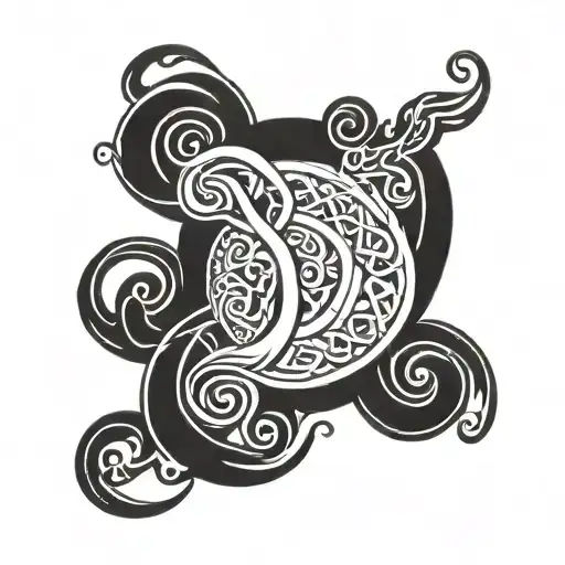 Aquarius Celtic Sign