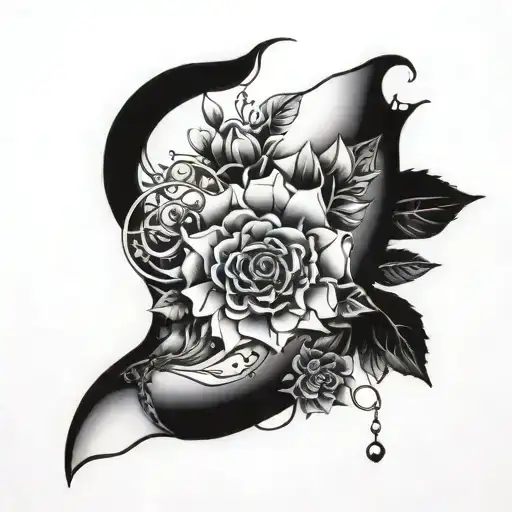 Necklace Going Down The Arm