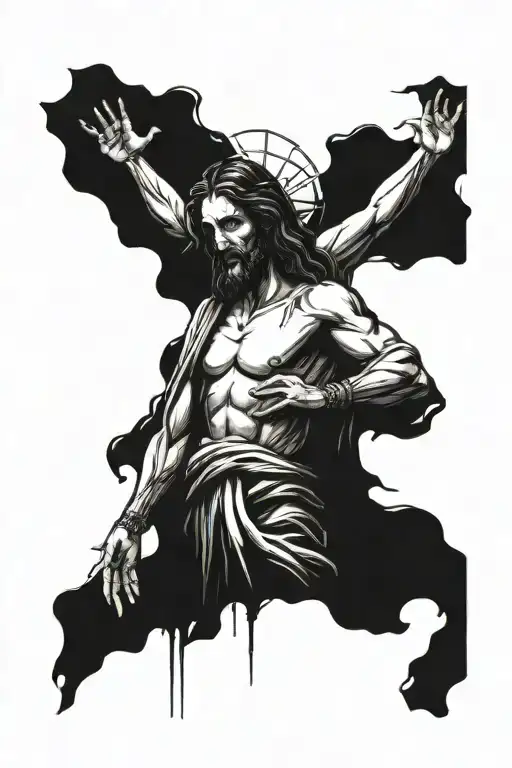 Jesus Christ Strength Of Character Determination