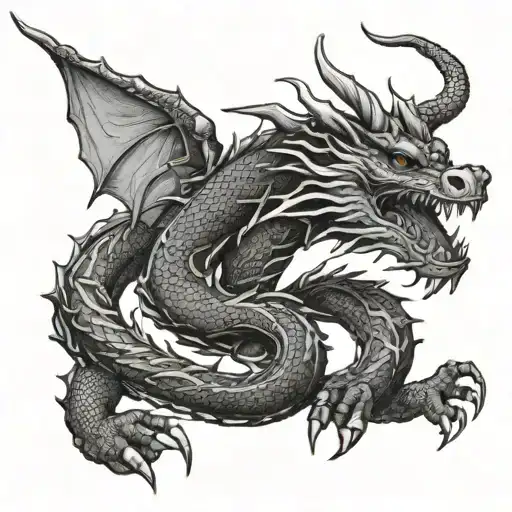 Detailed Dragon