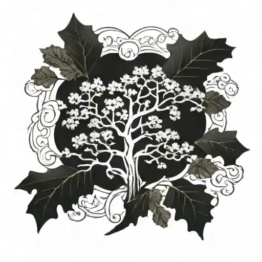 Oak Tree With Muscles