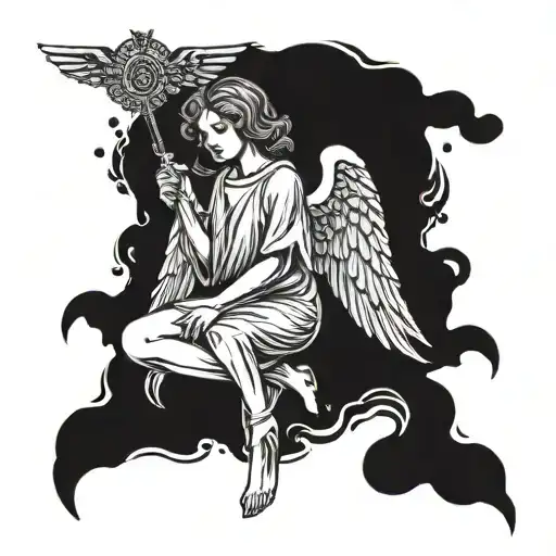 An Angel Wounded By Love