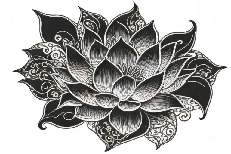 Symbol Lotus Flower