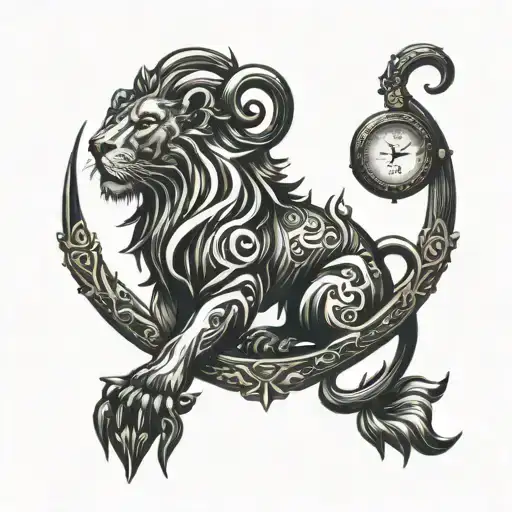 Watch And Zodiac Sign Leo