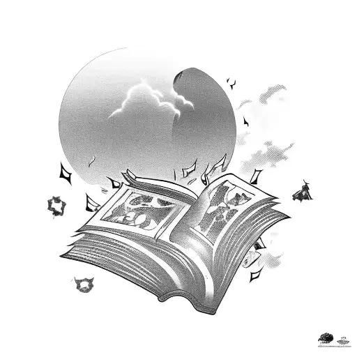 A Scene From An Anime Movie With Characters Reading Books And Listening To Music