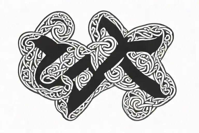Mother Son Celtic Knot