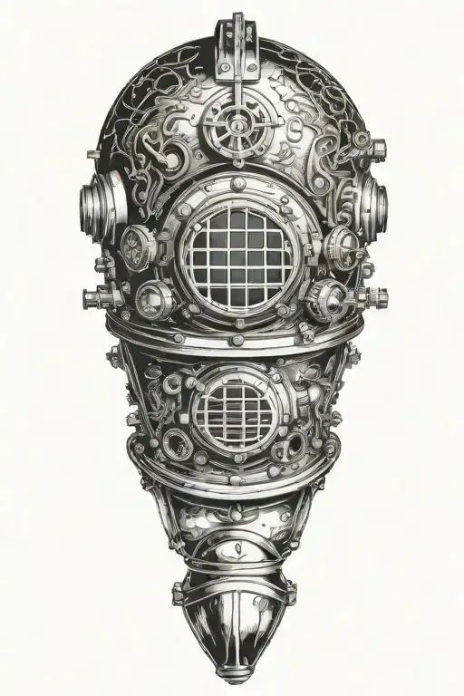 Antique Diving Helmet