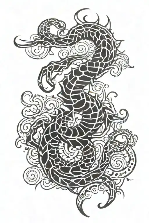 Sleeve Scorpio 01-02 27-01 Tribal