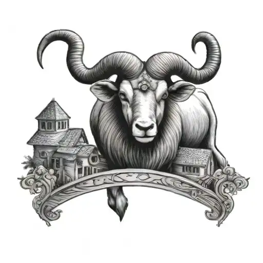 Aries With The Sign Of The Roofers In The Eyes