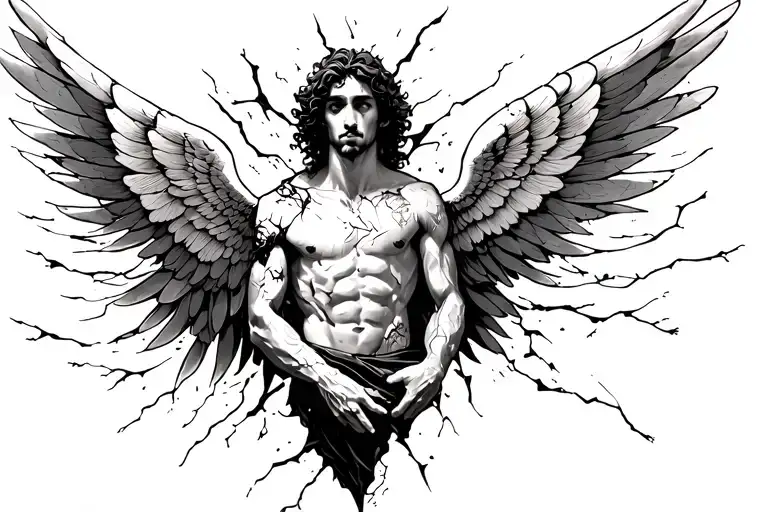 Icarus With Broken Wings