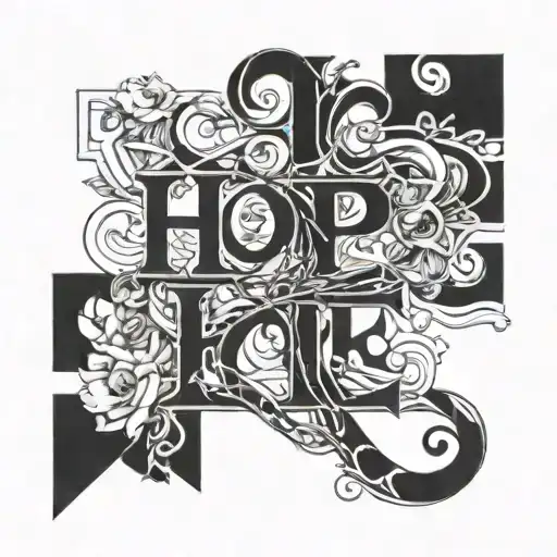 Thubprint Masking With Word Hope Intertwined