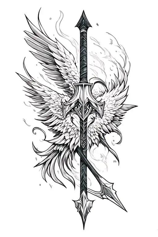 Arrow Weapon Ready To Battle