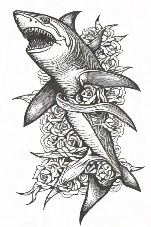 Shark With Pointe Shoes