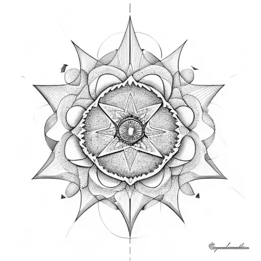 Incorporate Geometria Sagrada Into A Floral Design