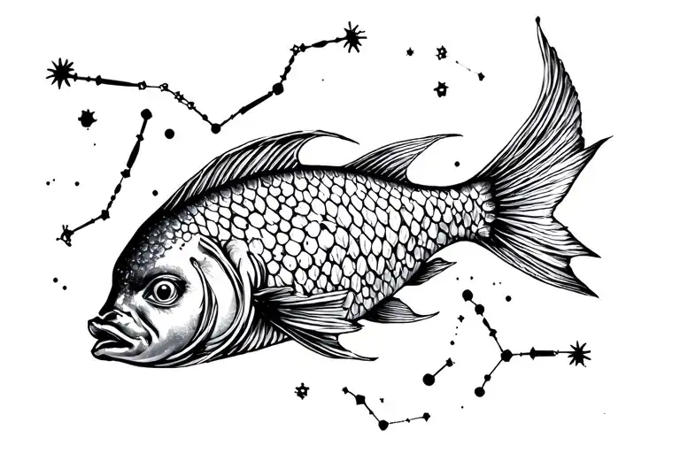 Pisces With Constellation