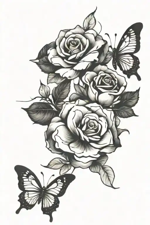 Rose Butterfly