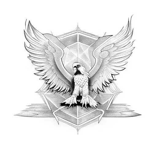 Open Wings Eagle Old School