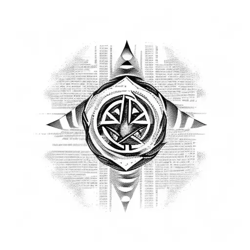 Anarchy Symbol Made Out Of Books