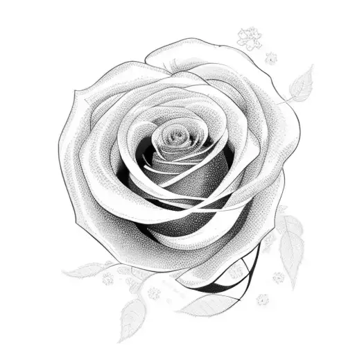 Arabella Rose With A Rose In Love