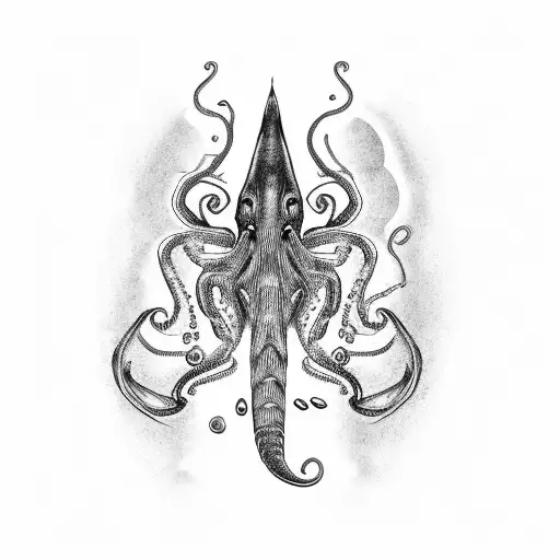 Red Lighthouse Octupus