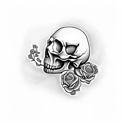 Skull Life Time Hapness