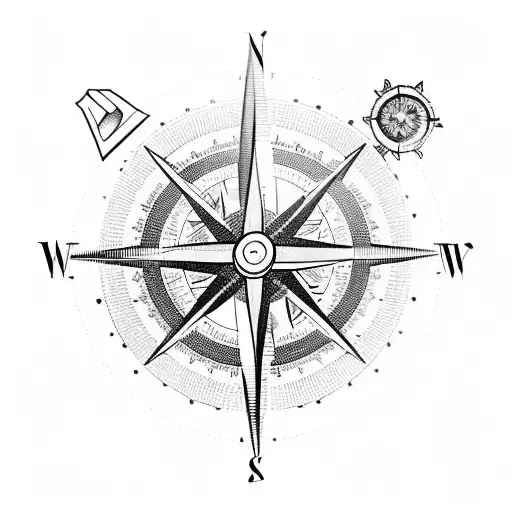 A Compass With The Words 'Discipline Is Key'