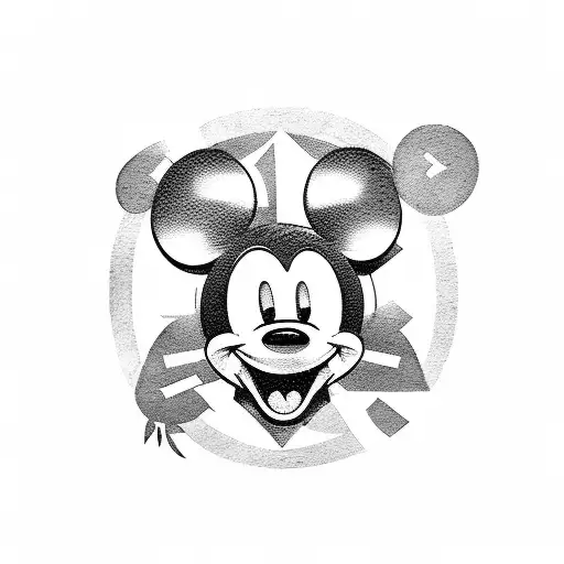 Crime Mickey Mouse Money