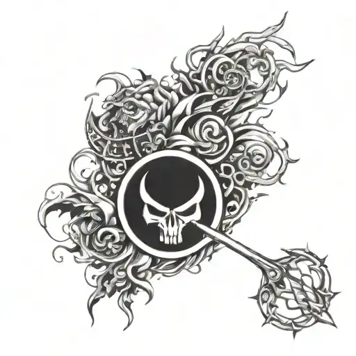 Good Vs Evil Fore Arm