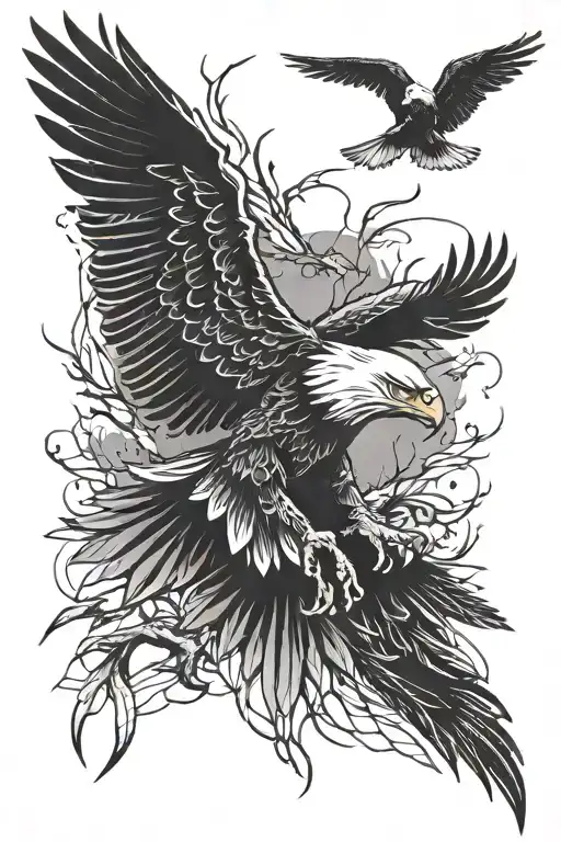 Evolution Bird Into Eagle