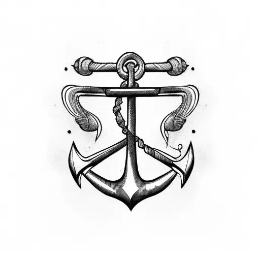 An Anchor In Combination With A Weight