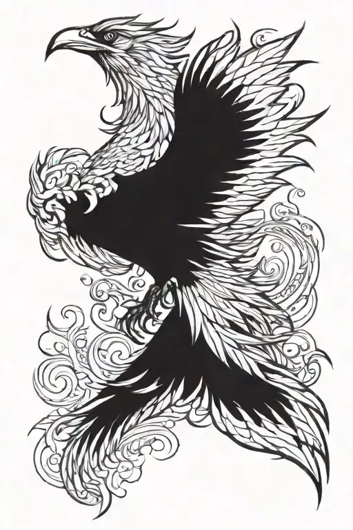 Phoniex Rising Phoenix Bird