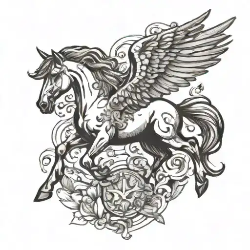 Pegasus Horse