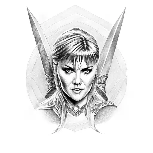 Xena Warrior Princess And Gabrielle