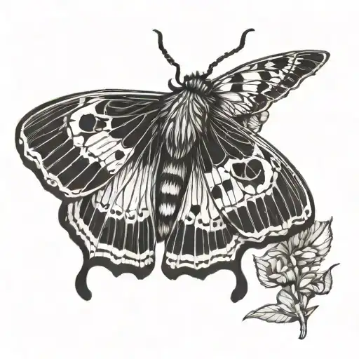 Life And Death Moth