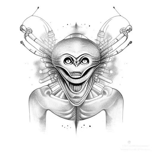 Alien Greeting A Primate